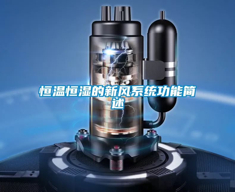 欧美成色手机在线观看 恒温恒湿的新风系统功能简述