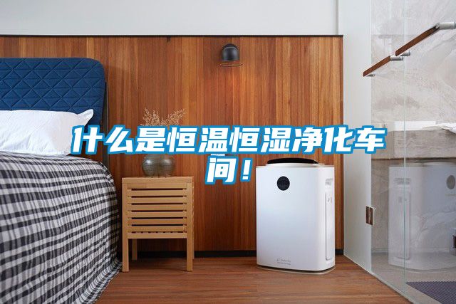 欧美成色手机在线观看 什么是恒温恒湿净化车间！