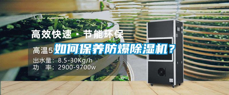 欧美成色手机在线观看 如何保养防爆除湿机？