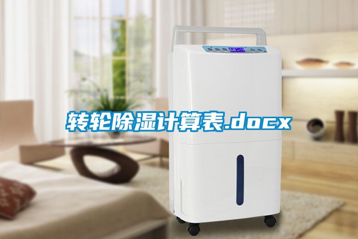 欧美黄色性爱视频网站 转轮除湿计算表.docx