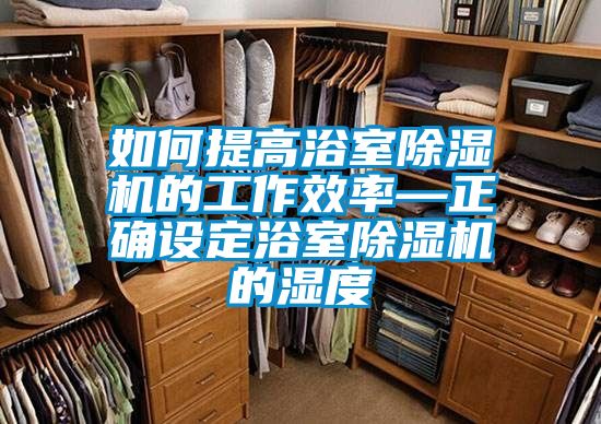 欧美黄色性爱视频网站 如何提高浴室除湿机的工作效率—正确设定浴室除湿机的湿度