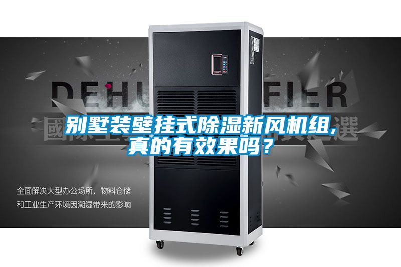 欧美黄色性爱视频网站 别墅装壁挂式除湿新风机组,真的有效果吗？
