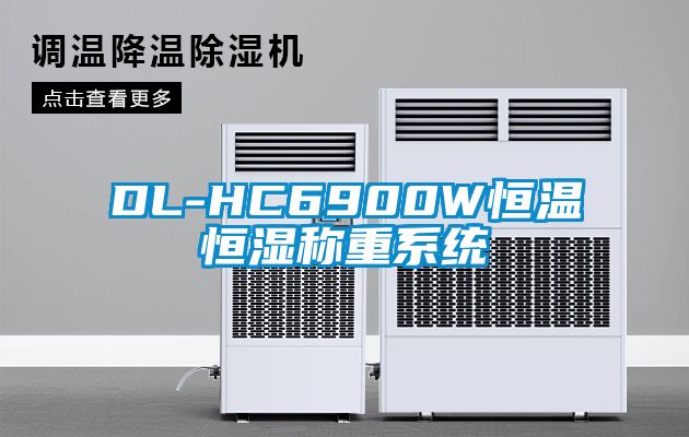 欧美黄色性爱视频网站 DL-HC6900W恒温恒湿称重系统