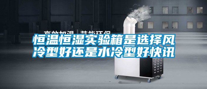 欧美黄色性爱视频网站 恒温恒湿实验箱是选择风冷型好还是水冷型好快讯