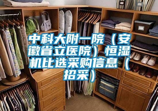 欧美黄色性爱视频网站 中科大附一院（安徽省立医院）恒湿机比选采购信息（招采）