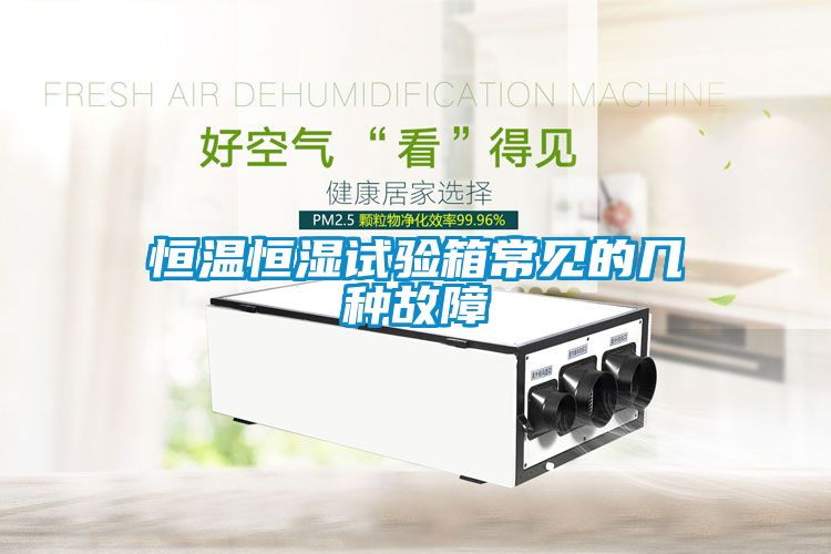 欧美黄色性爱视频网站 恒温恒湿试验箱常见的几种故障