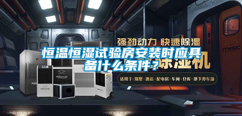 欧美黄色性爱视频网站 恒温恒湿试验房安装时应具备什么条件？