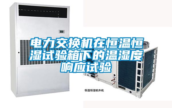 欧美黄色性爱视频网站 电力交换机在恒温恒湿试验箱下的温湿度响应试验