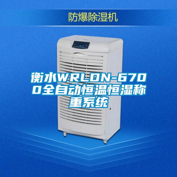 欧美黄色性爱视频网站 衡水WRLDN-6700全自动恒温恒湿称重系统