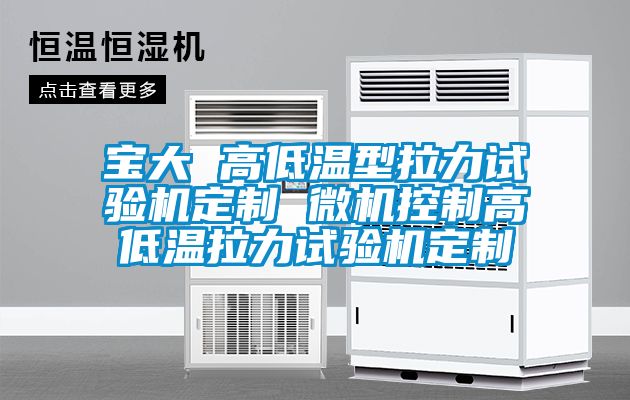欧美黄色电影在线播放 宝大 高低温型拉力试验机定制 微机控制高低温拉力试验机定制