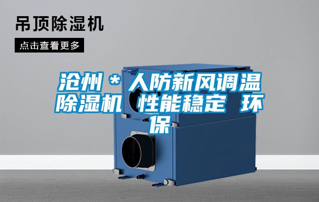欧美黄色电影在线播放 沧州＊人防新风调温除湿机 性能稳定 环保