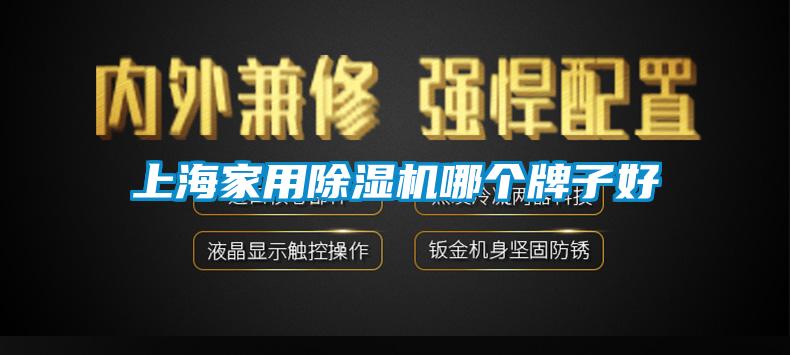 上海家用除湿机哪个牌子好