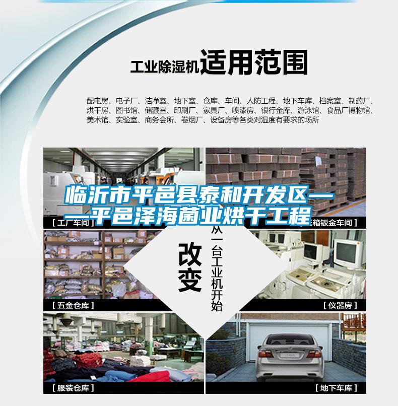 欧美成色手机在线观看 临沂市平邑县泰和开发区——平邑泽海菌业烘干工程