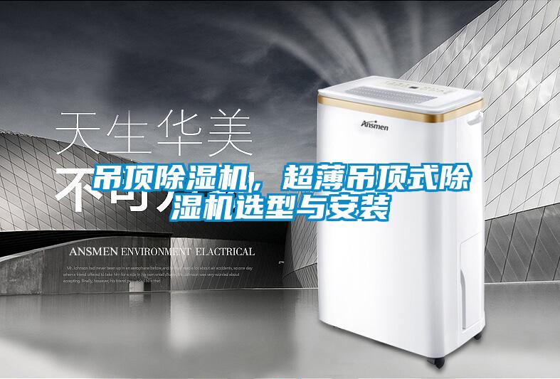 欧美黄色性爱视频网站 吊顶除湿机，超薄吊顶式除湿机选型与安装