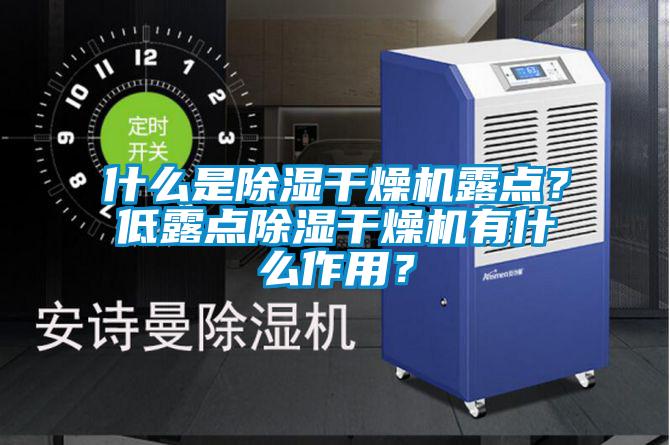 欧美成色手机在线观看 什么是除湿干燥机露点？低露点除湿干燥机有什么作用？