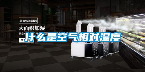 什么是空气相对湿度