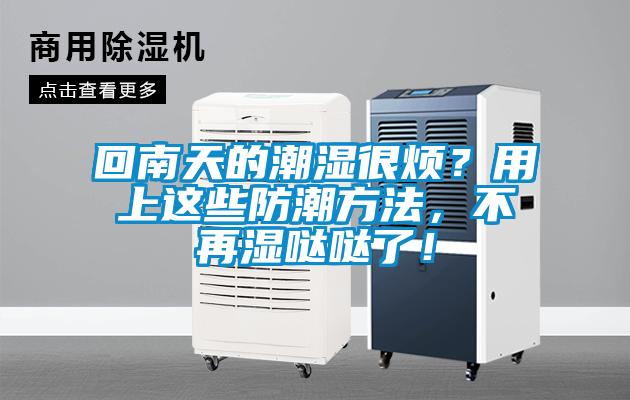 欧美黄色电影在线播放 回南天的潮湿很烦？用上这些防潮方法，不再湿哒哒了！