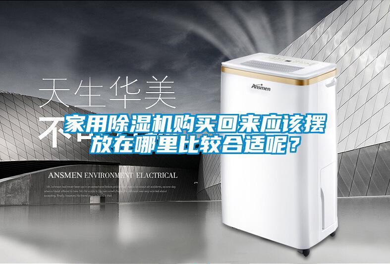 欧美黄色性爱视频网站 家用除湿机购买回来应该摆放在哪里比较合适呢？