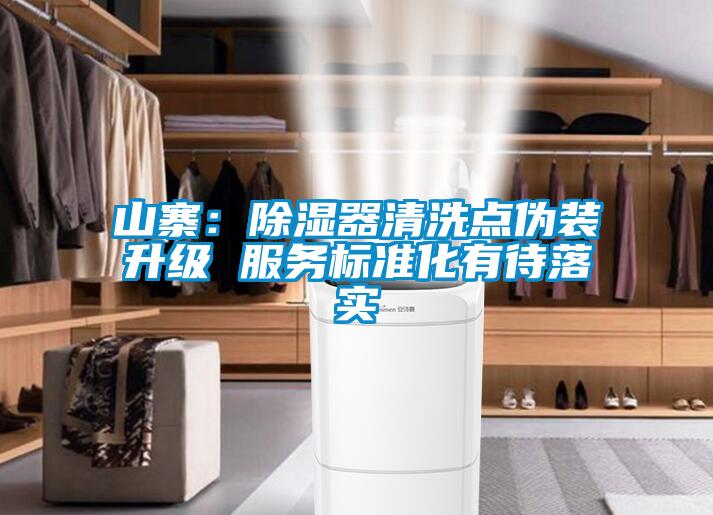 欧美黄色性爱视频网站 山寨：除湿器清洗点伪装升级 服务标准化有待落实