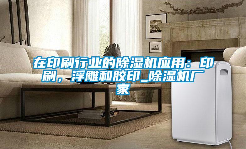 欧美成色手机在线观看 在印刷行业的除湿机应用：印刷，浮雕和胶印_除湿机厂家