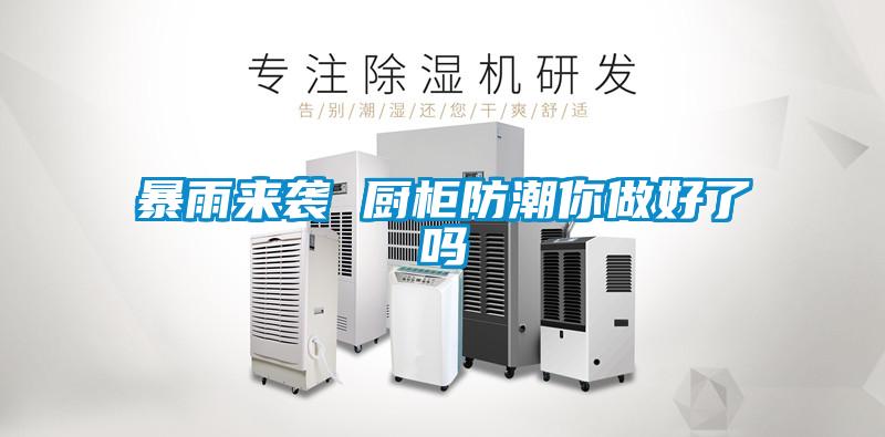 欧美成色手机在线观看 暴雨来袭 厨柜防潮你做好了吗