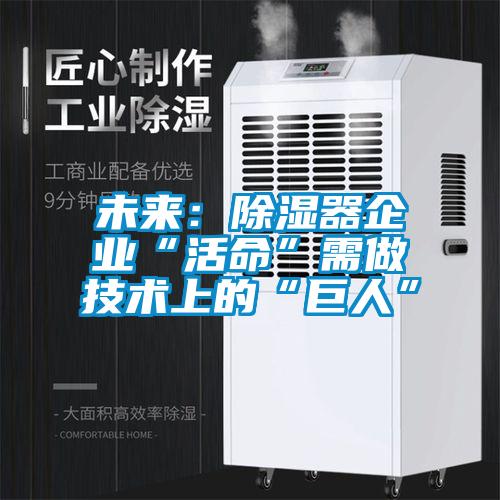 欧美成色手机在线观看 未来：除湿器企业“活命”需做技术上的“巨人”