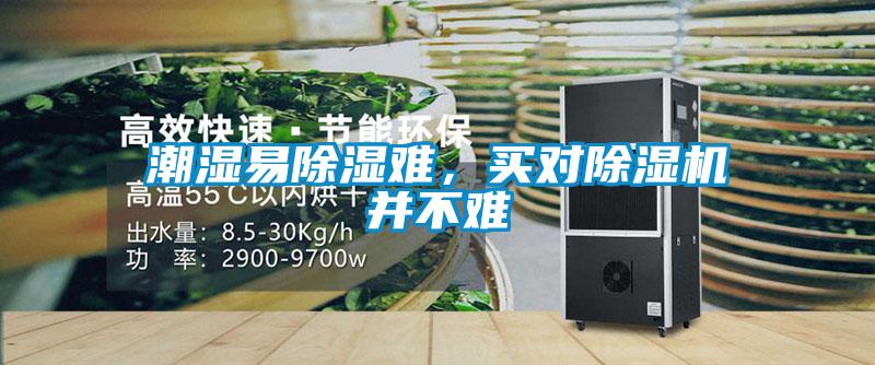 潮湿易除湿难，买对除湿机并不难