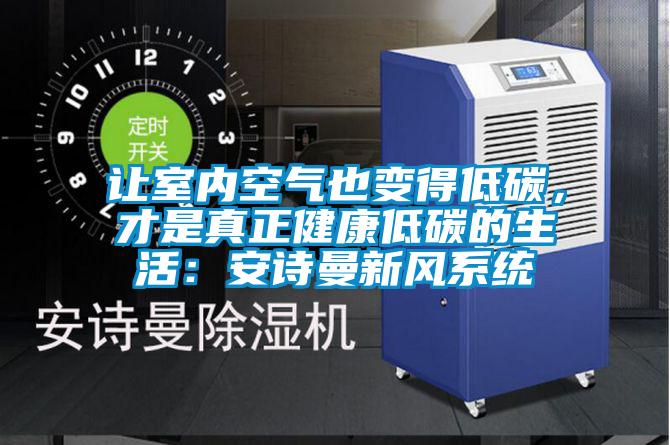 欧美黄色性爱视频网站 让室内空气也变得低碳，才是真正健康低碳的生活：安诗曼新风系统