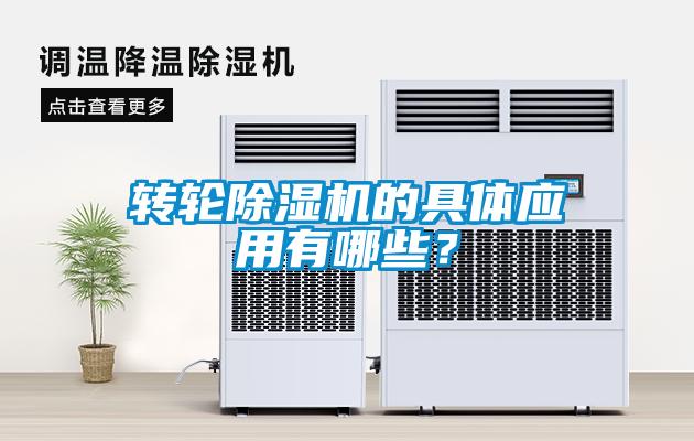 欧美黄色性爱视频网站 转轮除湿机的具体应用有哪些？