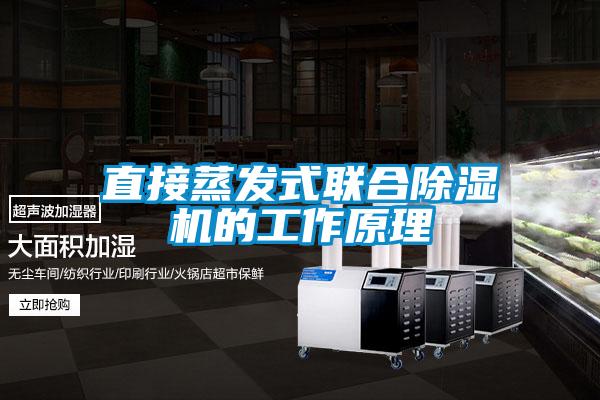 欧美黄色性爱视频网站 直接蒸发式联合除湿机的工作原理