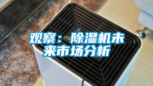 欧美成色手机在线观看 观察：除湿机未来市场分析