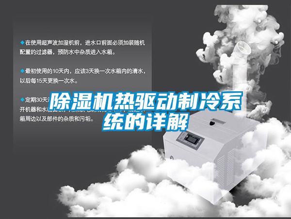 欧美黄色性爱视频网站 除湿机热驱动制冷系统的详解