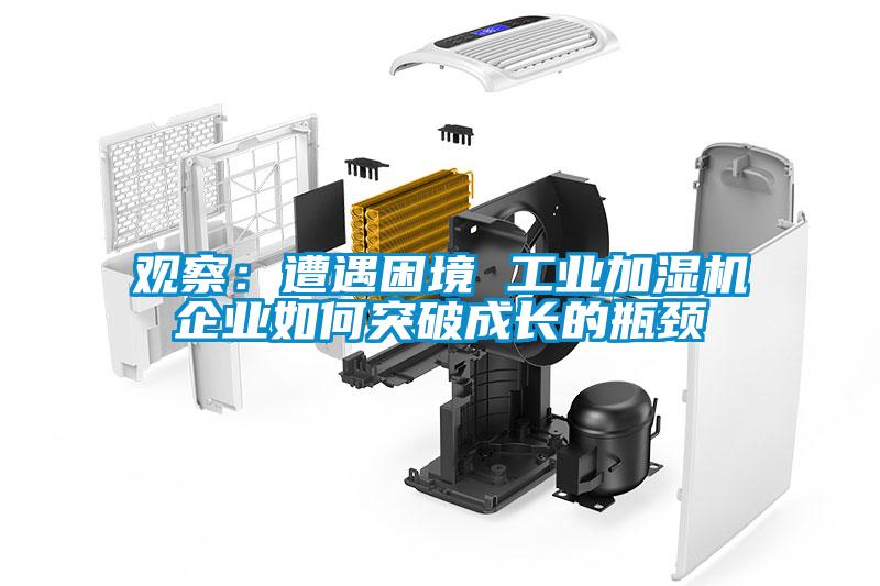 欧美成色手机在线观看 观察：遭遇困境 工业加湿机企业如何突破成长的瓶颈