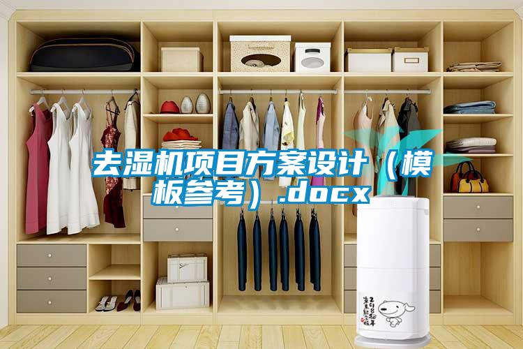 欧美成色手机在线观看 去湿机项目方案设计（模板参考）.docx