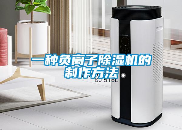 欧美黄色电影在线播放 一种负离子除湿机的制作方法