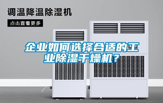 欧美黄色电影在线播放 企业如何选择合适的工业除湿干燥机？