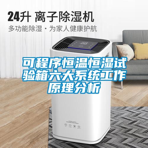 欧美黄色性爱视频网站 可程序恒温恒湿试验箱六大系统工作原理分析
