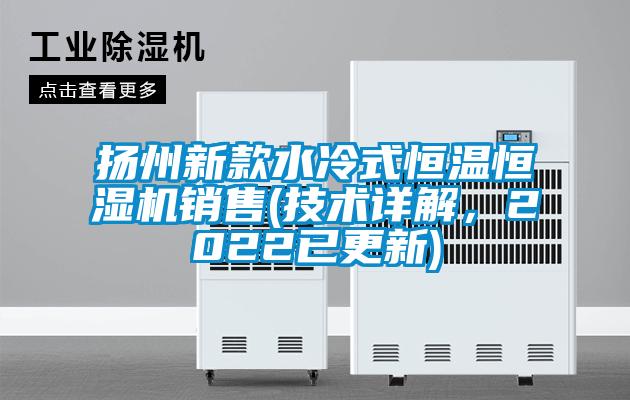 欧美黄色性爱视频网站 扬州新款水冷式恒温恒湿机销售(技术详解，2022已更新)