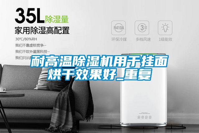 欧美黄色电影在线播放 耐高温除湿机用于挂面烘干效果好_重复
