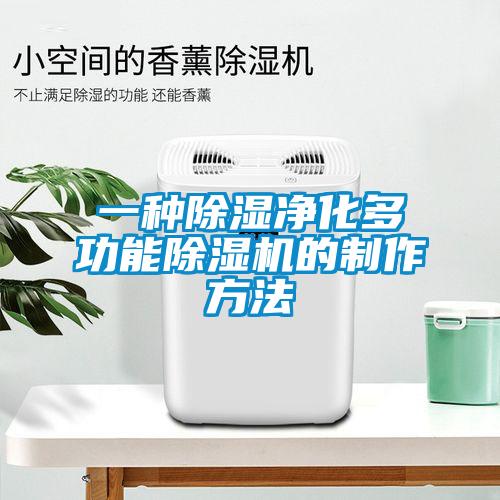 欧美黄色性爱视频网站 一种除湿净化多功能除湿机的制作方法