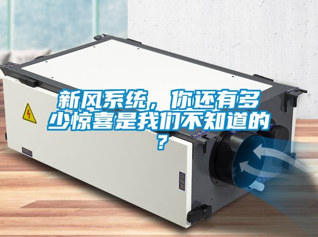 欧美黄色电影在线播放 新风系统，你还有多少惊喜是我们不知道的？