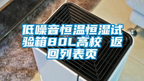 欧美成色手机在线观看 低噪音恒温恒湿试验箱80L高校 返回列表页