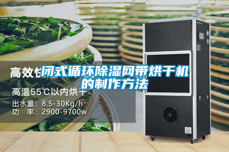欧美成色手机在线观看 闭式循环除湿网带烘干机的制作方法