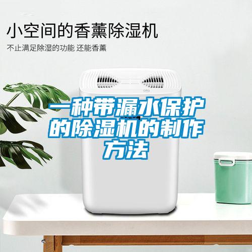 欧美黄色电影在线播放 一种带漏水保护的除湿机的制作方法