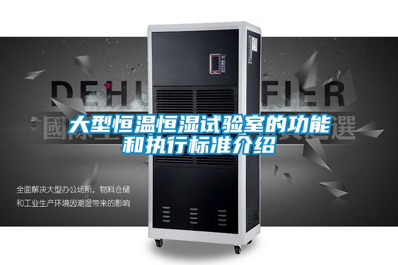 欧美黄色性爱视频网站 大型恒温恒湿试验室的功能和执行标准介绍