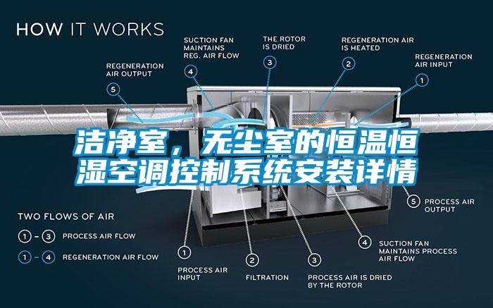 欧美黄色性爱视频网站 洁净室，无尘室的恒温恒湿空调控制系统安装详情