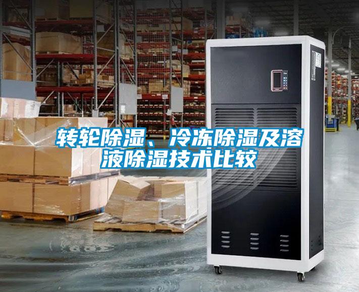 欧美成色手机在线观看 转轮除湿、冷冻除湿及溶液除湿技术比较