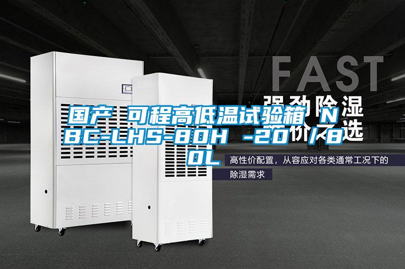 国产 可程高低温试验箱 NBC-LHS-80H -20℃／80L