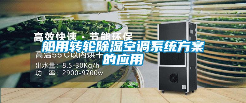 欧美黄色电影在线播放 船用转轮除湿空调系统方案的应用