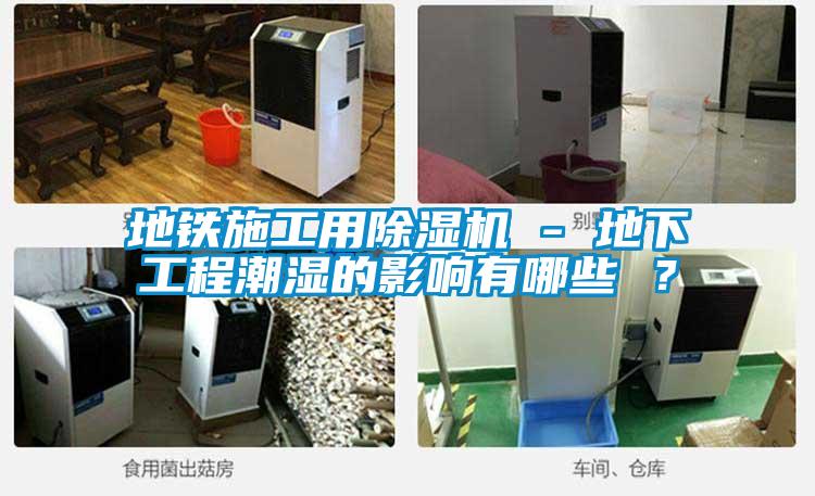 欧美成色手机在线观看 地铁施工用除湿机 - 地下工程潮湿的影响有哪些 ？